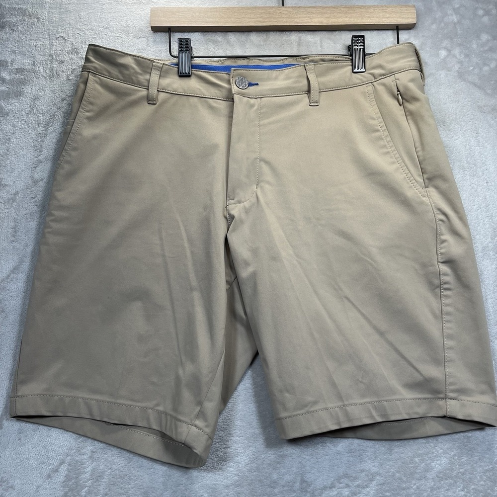 Twillory Performance Shorts Mens 34 Tailored Fit Technical Fabric Polyester